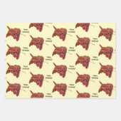 Gorgeous Golden Doodle Geschenkpapier Set (Vorderseite)