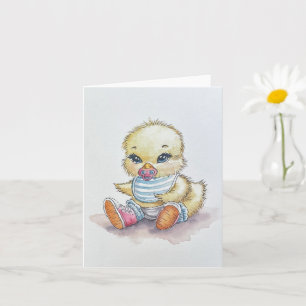 Gorgeous Gosling Greetings Card Karte