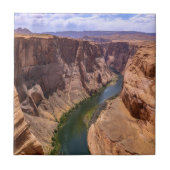 Gorgeous Grand Canyon And Colorado River Landscape Fliese (Vorderseite)