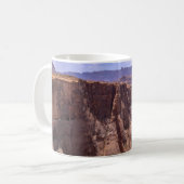 Gorgeous Grand Canyon And Colorado River Landscape Kaffeetasse (Vorderseite Links)