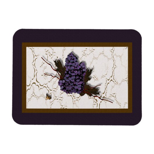 Gorgeous Grapes Magnet (Horizontal)