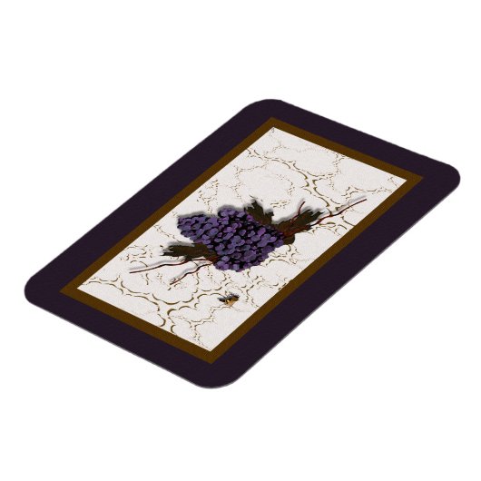 Gorgeous Grapes Magnet (Linke Seite)