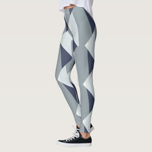 Gorgeous Gray Fade Abstrakt Leggings (Links)