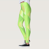 Gorgeous Green Fade Abstrakt Leggings (Links)