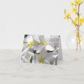 Gorgeous Hawaiian Plumeria Note Card Karte (Gelbe Blume)