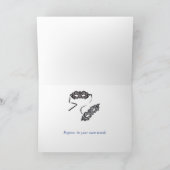 GORGEOUS HI HEELSE DANKESKARTE (Innenseite)