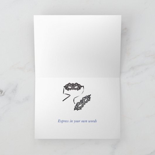 GORGEOUS HI HEELSE DANKESKARTE (Innenseite)