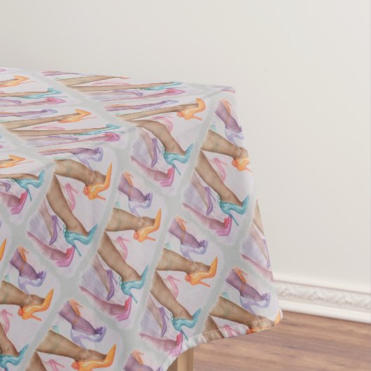 GORGEOUS HI HEELSE TISCHDECKE (Beispiel)