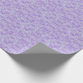 Gorgeous hydrangea Muster in Lavendelblüte Geschenkpapier (Ecke)