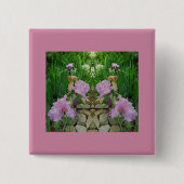 Gorgeous Iris Fantasy Pathway Button (Vorderseite)