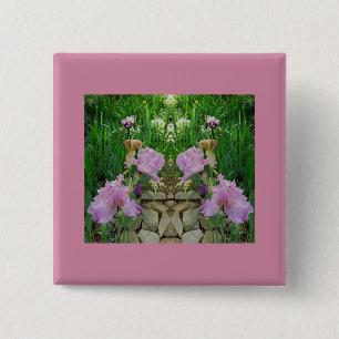 Gorgeous Iris Fantasy Pathway Button