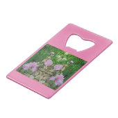 Gorgeous Iris Fantasy Pathway Geldbeutel Flaschenöffner (Vorderseite Schrägansicht)