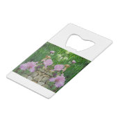 Gorgeous Iris Fantasy Pathway Geldbeutel Flaschenöffner (Rückseite Schrägansicht)