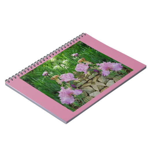 Gorgeous Iris Fantasy Pathway Notizblock (Linke Seite)