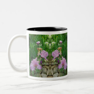Gorgeous Iris Fantasy Pathway Zweifarbige Tasse