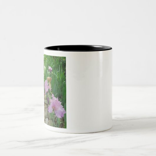 Gorgeous Iris Fantasy Pathway Zweifarbige Tasse (Mittel)