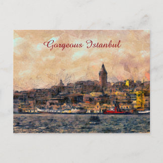 Gorgeous Istanbul Postkarte