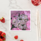 Gorgeous Lace Hydrangea Blossom Napkin Serviette (Beispiel)