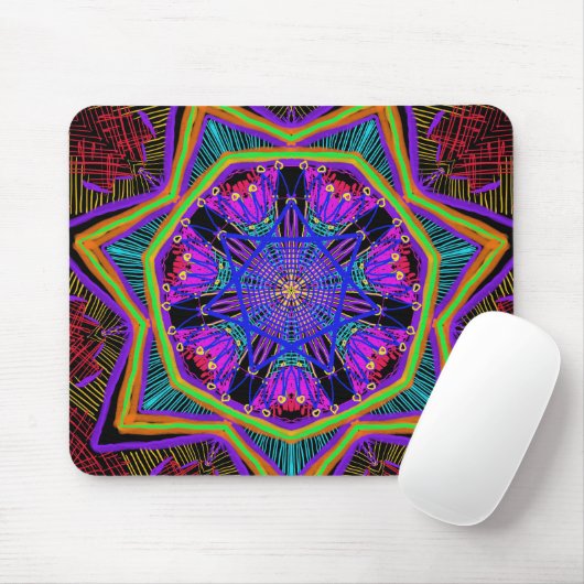 Gorgeous Mandala - Mouse Pad Mousepad (Mit Mouse)