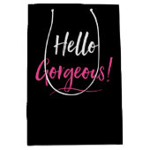 "Gorgeous MEDIUM GIFT BAG" Mittlere Geschenktüte (Vorderseite)