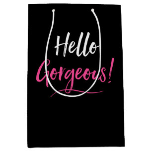 "Gorgeous MEDIUM GIFT BAG" Mittlere Geschenktüte