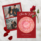 Gorgeous Mehndi Wedding Speichern Sie die Datumska Save The Date