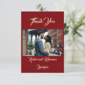 Gorgeous Mehndi Wedding Vielen Dank Karten (Stehend Vorderseite)