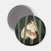 Gorgeous Moth Magnet (Vorderseite/Rückseite)