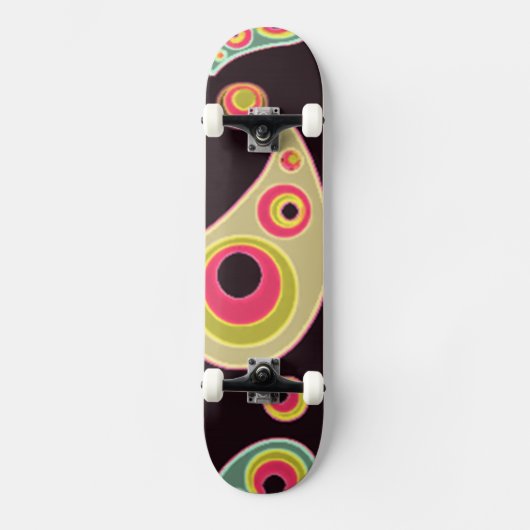 GORGEOUS MULTI SWIRL SKATEBOARD (Vorderseite)
