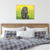 Gorgeous Neapolitan Mastiff Leinwanddruck (Insitu (Schlafzimmer))