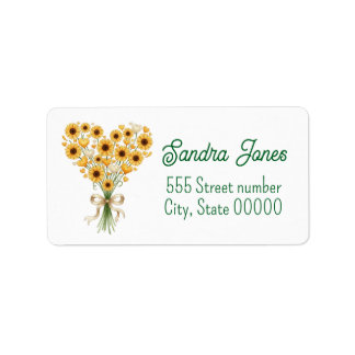 Gorgeous one of a-kind address labels adressaufkleber