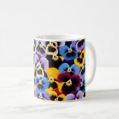 Gorgeous Pansy Tasse (VorderseiteRechts)