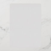 Gorgeous Papel Picado Boda Wedding Silver REAL Folieneinladung (Rückseite)