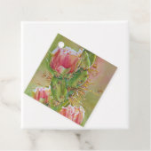 Gorgeous Peach Cactus Blume Geschenkanhänger (Beispiel)