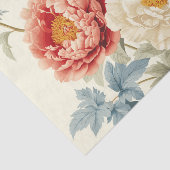 Gorgeous Peonies Seamless Pattern Seidenpapier (Ausschnitt)