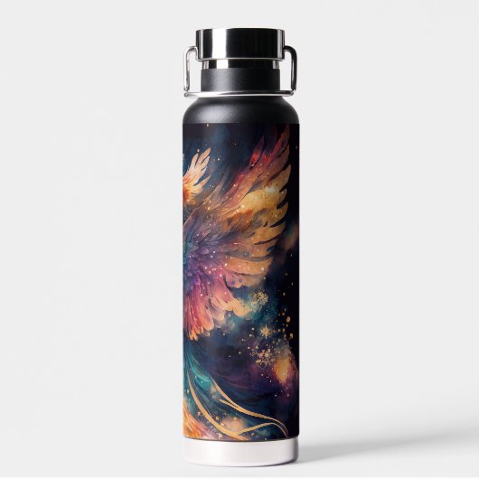 Gorgeous Phoenix Trinkflasche (Rückseite)