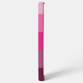 GORGEOUS PINK FARBSTRIPE LINE PATTERNAME SAMSUNG GALAXY HÜLLE (Linke Seite)