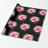 Gorgeous Pink Rose Geschenkpapier (Ungerollt)
