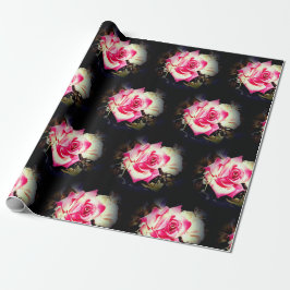 Gorgeous Pink Rose Geschenkpapier