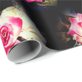 Gorgeous Pink Rose Geschenkpapier (Rolleneckpunkt)