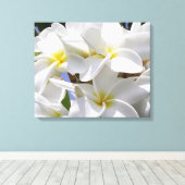 Gorgeous Plumeria Wrapped Canvas Leinwanddruck (Insitu (Holzboden))