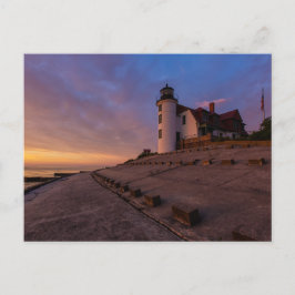 Gorgeous Point Betsie Light Postkarte