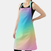 Gorgeous Prismatic Pastel Rainbow Gradient Schürze (InSitu)