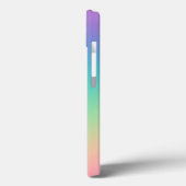 Gorgeous Rainbow Gradient Case-Mate iPhone Hülle (Rückseite / Links)