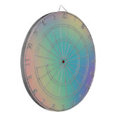 Gorgeous Rainbow Gradient Dartscheibe (Vorderseite Links)
