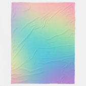 Gorgeous Rainbow Gradient Fleecedecke (Vorderseite)