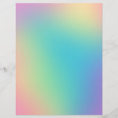 Gorgeous Rainbow Gradient Flyer (Vorne)