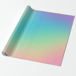 Gorgeous Rainbow Gradient Geschenkpapier