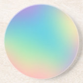 Gorgeous Rainbow Gradient Getränkeuntersetzer (Vorne)