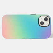 Gorgeous Rainbow Gradient iPhone Hülle (Rückseite (Horizontal))